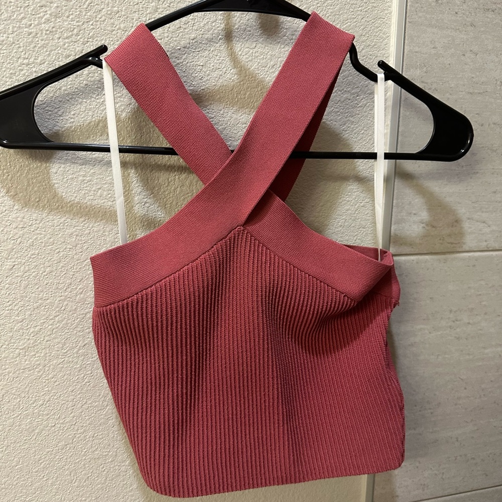 Aritzia Pink Top